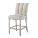 D2507 - 5 Piece Dining Room Set (Bar Table With Hidden Storage In The Base With 4 Bar Stools) - White