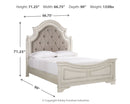 Realyn - Upholstered Panel Bed