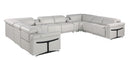1126 - 10-Piece U-Shaped Sectional Sofa In With 4 Power Recliners & Power Headrests
