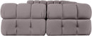 Orin - U-Shaped Velvet 6 Piece Modular Sectional