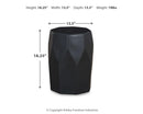 Rhysworth - Stool - Black