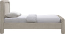 Baylor - Fabric With Interwoven Chenille Upholstered Bed