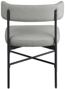 Rivage - Durable Dining Chair With Black Frame (Set of 2)