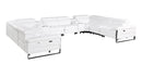 1246 - 10-Piece U-Shaped Modular Power Reclining Sectional With 4 Power Recliners And Power Headrests