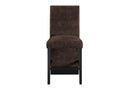 D12BT - 5 Piece Dining Room Set (Bar Table And 4 Bar Stools) - Black / Brown / White