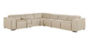 1224 - 7-Piece L-Shaped Sectional Sofa In With 4 Power Recliners & Power Headrests