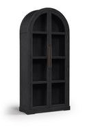 Corva - Solid Wood, Oak Veneer And Stainless Steel Storage Cabinet