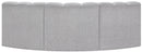 Arc - Boucle Fabric 3 Piece Modular Corner Sofa