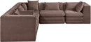 Stellar - 5 Piece Upholstered Modular Sectional
