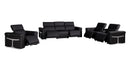 1126 - 7-Piece Modular Power Reclining Sofa, Loveseat & Chair Set In With 5 Power Recliners & Power Headrests
