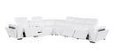 1224 - 7-Piece L-Shaped Sectional Sofa In With 3 Power Recliners & Power Headrests