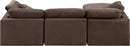 Indulge - Velvet 4 Piece Modular Sectional With Chaise