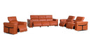 1126 - 7-Piece Modular Power Reclining Sofa, Loveseat & Chair Set In With 6 Power Recliners & Power Headrests