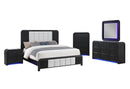 Beckett - King Upholstered Bed - Black