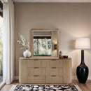 Astrid - Solid Wood And Oak Veneer Mirror