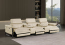 1246 - Modular Power Triple Reclining Dual Console Sofa With Power Reclining Headrests
