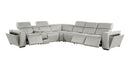1224 - 7-Piece L-Shaped Sectional Sofa In With 3 Power Recliners & Power Headrests