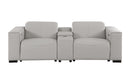 1208 - Dual Power Reclining Console Loveseat