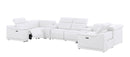 2679 - 8-Piece U-Shaped Power Reclining Sectional In Genuine Leather (2 Recliners)