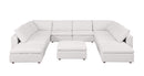 1100 - Top-Grain Italian Leather 11-Piece Sectional With Chaise