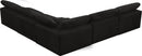 Cozy - 5 Piece Modular Corner Armless Sectional