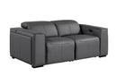 1224 - 2-Piece Modular Power Reclining Loveseat In With 2 Power Recliners & Power Headrests