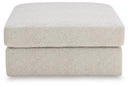 Kestrie - Oversized Accent Ottoman - Feathered
