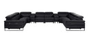 1246 - 10-Piece U-Shaped Modular Power Reclining Sectional With 4 Power Recliners And Power Headrests