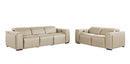 1224 - 5-Piece Modular Power Reclining Sofa And Loveseat Set In With 4 Power Recliners & Power Headrests