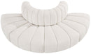 Arc - Boucle Fabric 4 Piece Modular Sofa