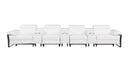 1246 - Modular Power Triple Reclining Triple Console Sofa With Power Reclining Headrests