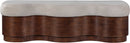Savoy - Bench With Brown Base