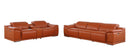 9762 - 6-Piece Modular Power Reclining Sofa And Console Loveseat Set With 5 Power Recliners In