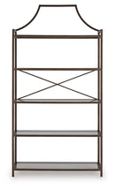 Bernonly - Bookcase - Antique Bronze Finish