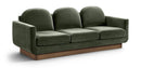Diviento - Velvet Performance Fabric Upholstered Sofa