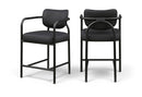 Serava - Vegan Leather Upholstered Bar Stool