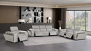 1224 - 7-Piece Modular Power Reclining Sofa, Loveseat & Chair Set In With 5 Power Recliners & Power Headrests
