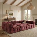 Orin - Velvet 6 Piece Modular Sectional
