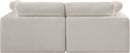 Comfy - Linen Modular Sofa 2 Seats