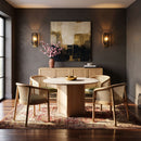 Sylvan - Vegan Leather Dining Chair (Set of 2) - Natural Frame