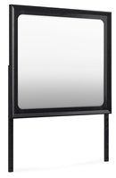 Londer - Bedroom Mirror - Black