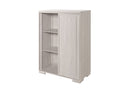 Clara - Sliding Door Chest - Beige