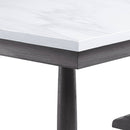 Yabeina - Dining Table - Marble Top Top & Gray Oak