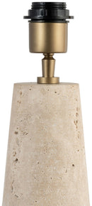 Dolomia - Base And Linen Textured Fabric Shade Table Lamp
