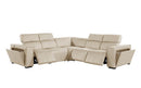 1224 - 5-Piece L-Shaped Sectional Sofa In With 3 Power Recliners & Power Headrests