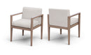 Solace - Olefin Performance Fabric Outdoor Patio Dining Arm Chair
