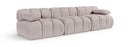 Orin - Velvet 3 Piece Modular Sofa