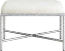 Valley - Bench With Silver Frame