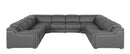1116 - 8-Piece U-Shaped Sectional Sofa In With 4 Power Recliners & Power Headrests
