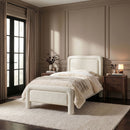 Baylor - Fabric With Interwoven Chenille Upholstered Bed